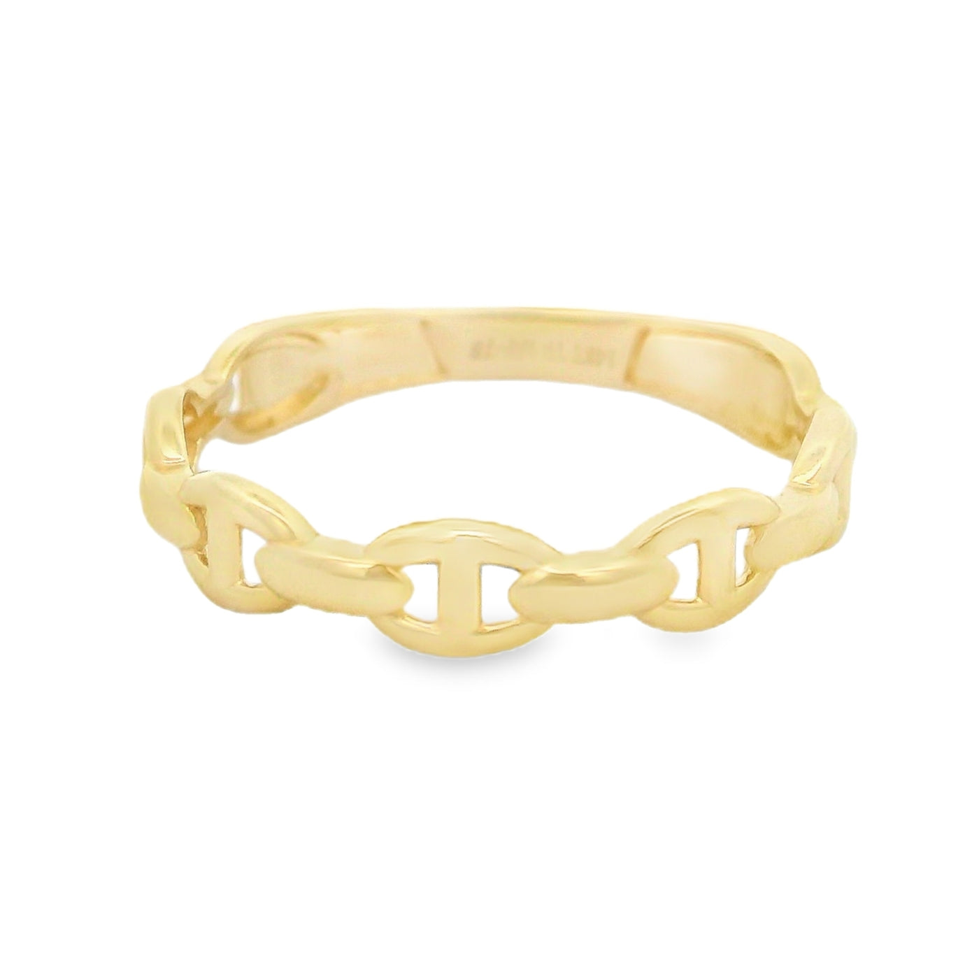 Anillo doble vista oro 14k