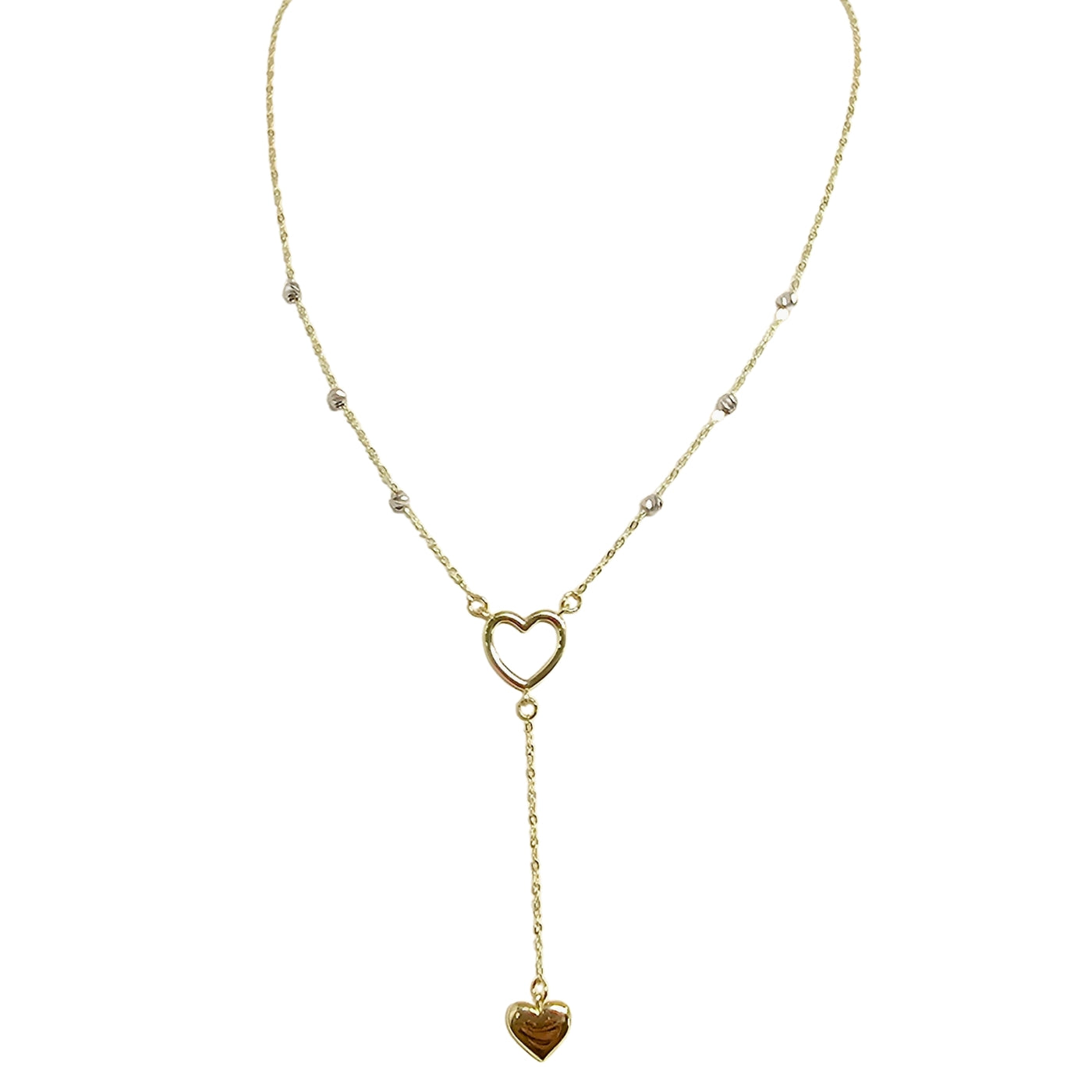 Gargantilla Corazón dos oros