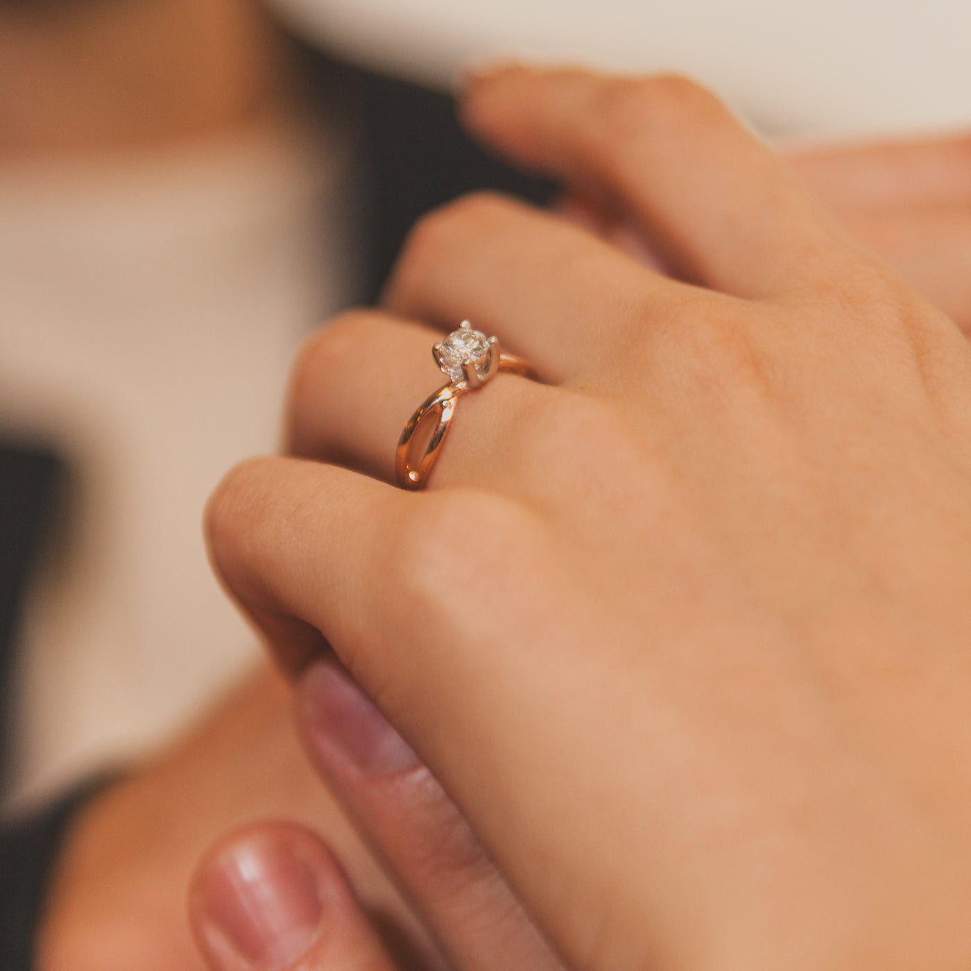 Anillo de compromiso Solang | Exclusivo Bo&Co