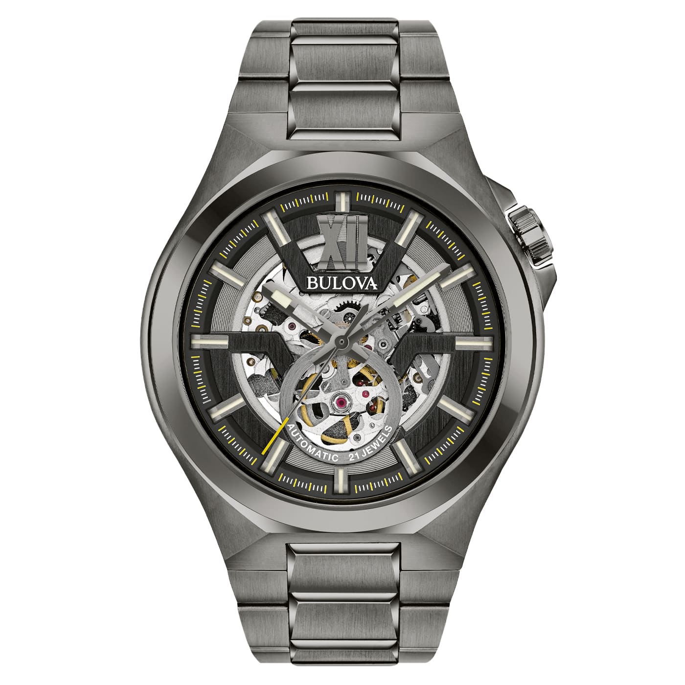 Reloj Bulova Máquina Automatic Black