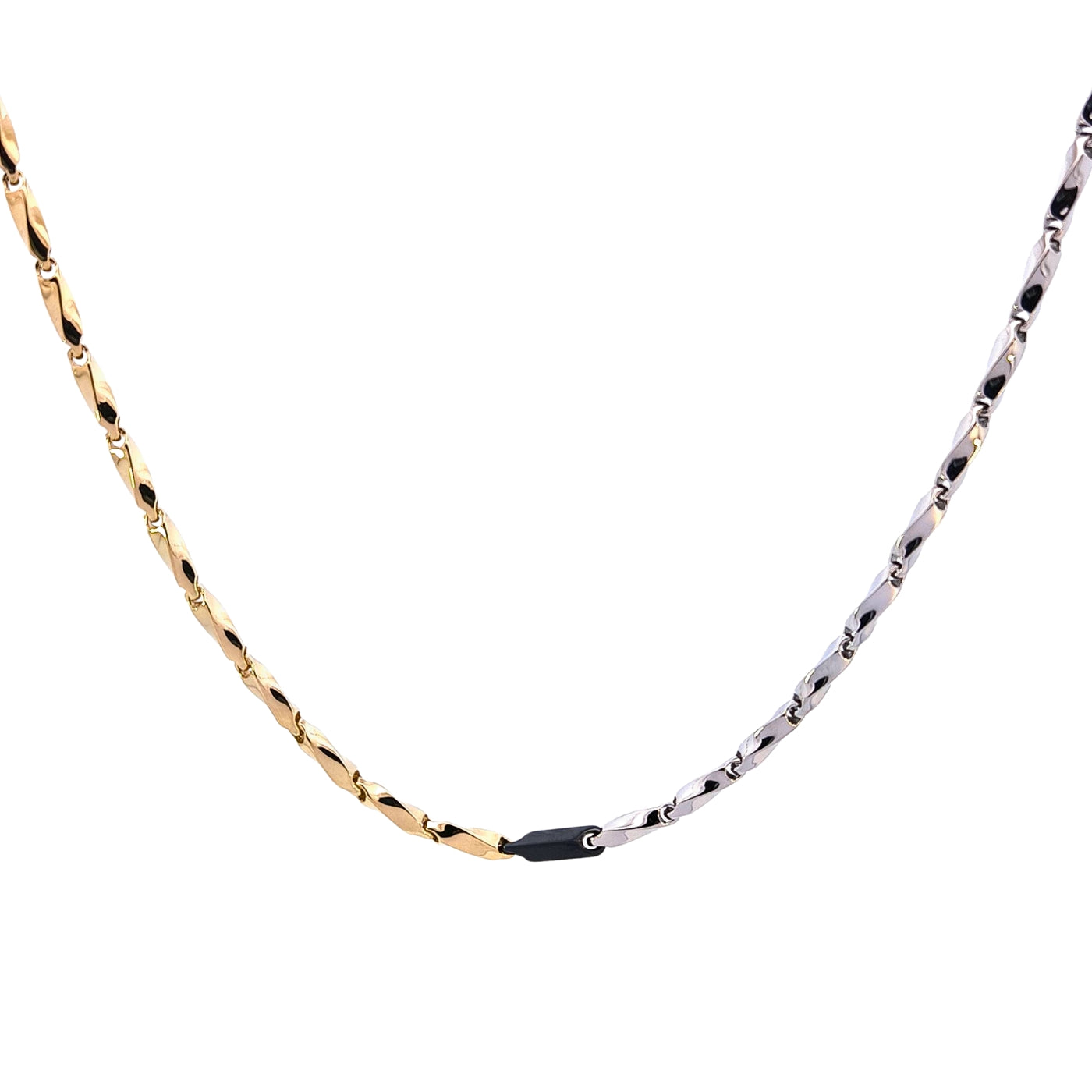 Cadena bicolor 14k | Bo&Co
