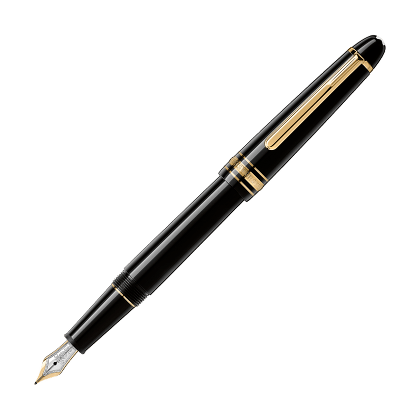 Pluma estilográfica Montblanc Meisterstück bañada en oro
