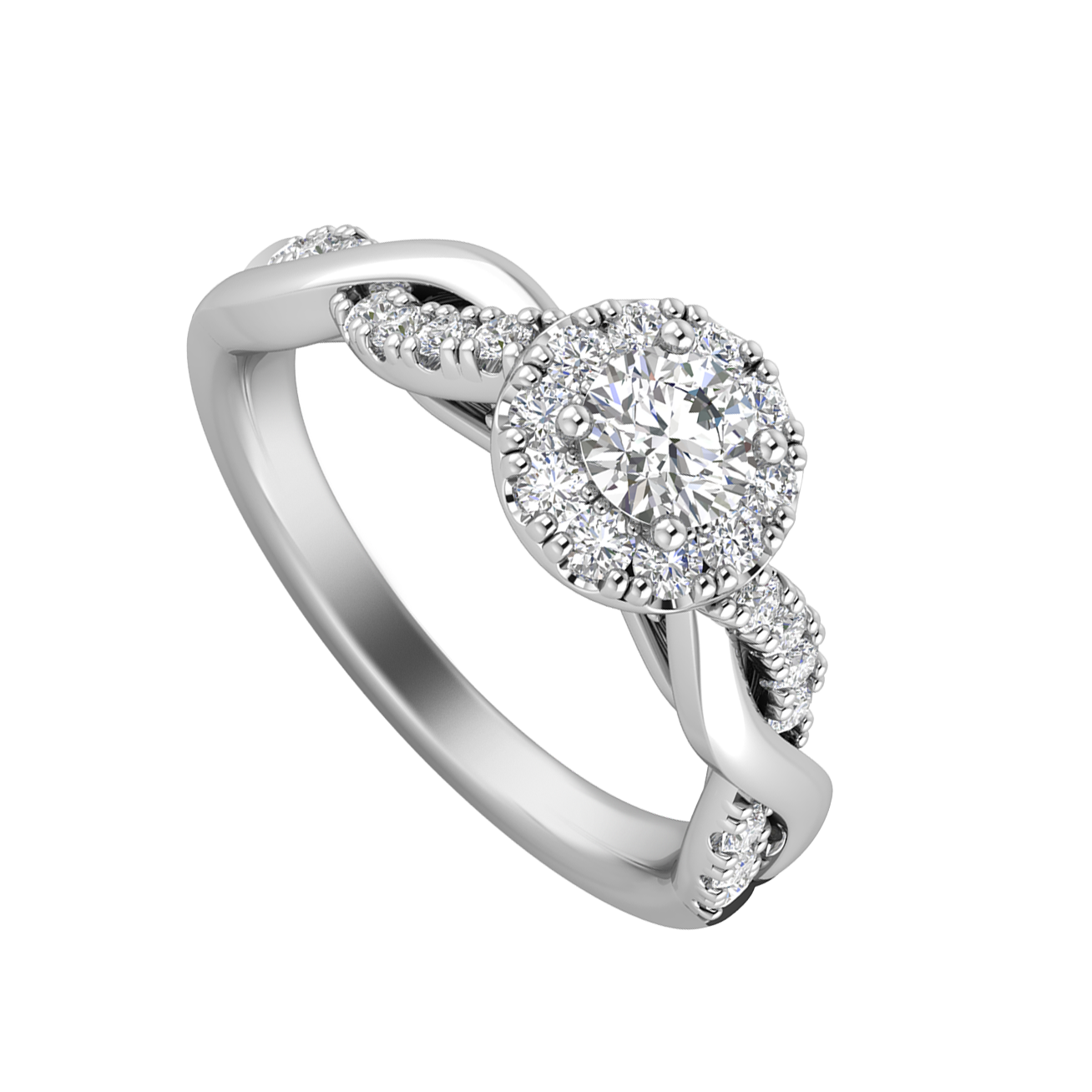 Anillo de Compromiso Above Love 37 ptos. diamante central | Bo&Co