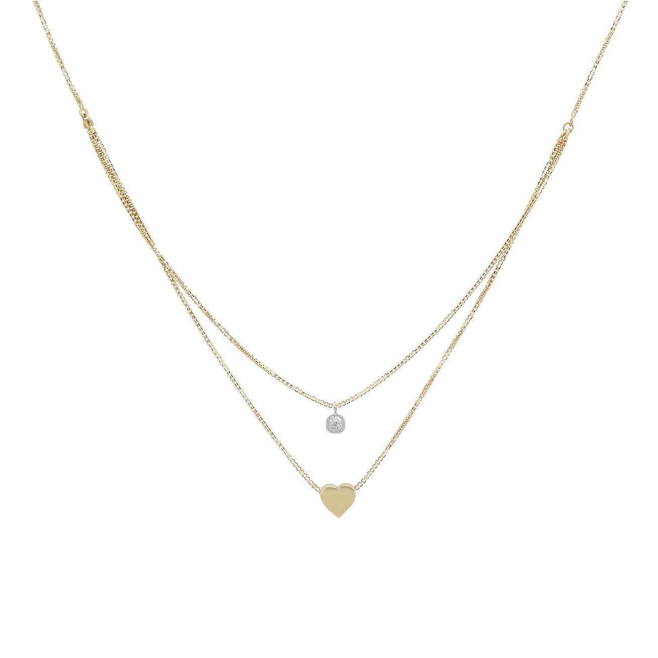 Gargantilla Corazón capas