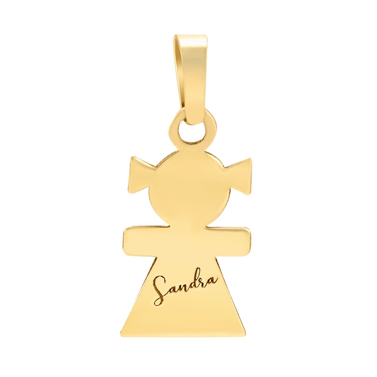 Dije Niña con nombre personalizado  | Bo&Co