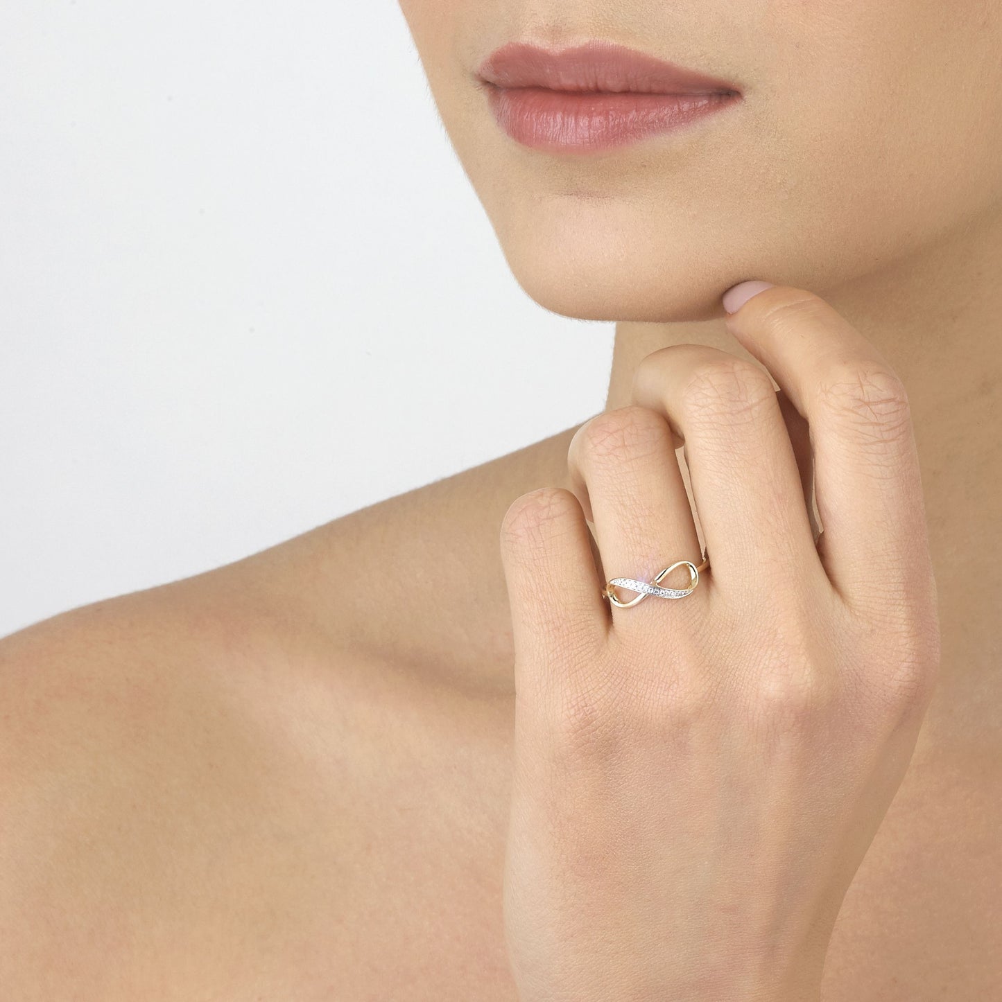 Anillo Infinito con diamantes | Bo&Co