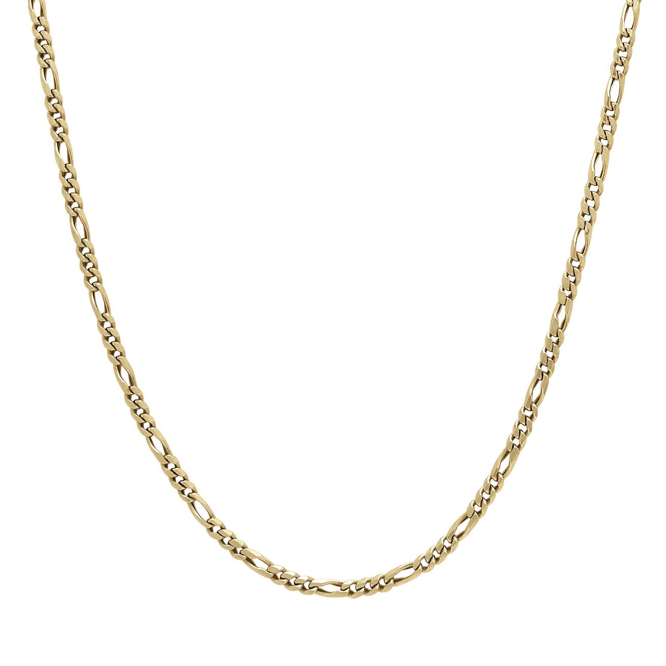 Cadena Caballero Figaro oro 14k