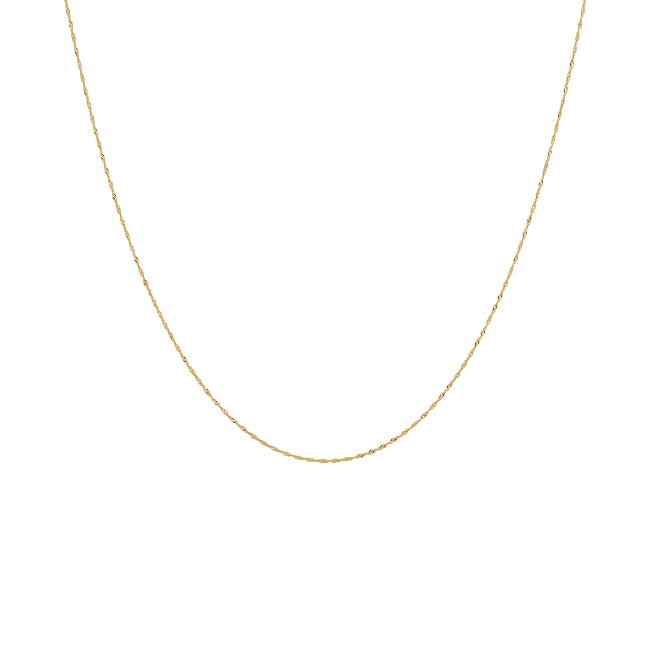 Copy of Cadena Singapur 50 cm oro amarillo | Bo&Co