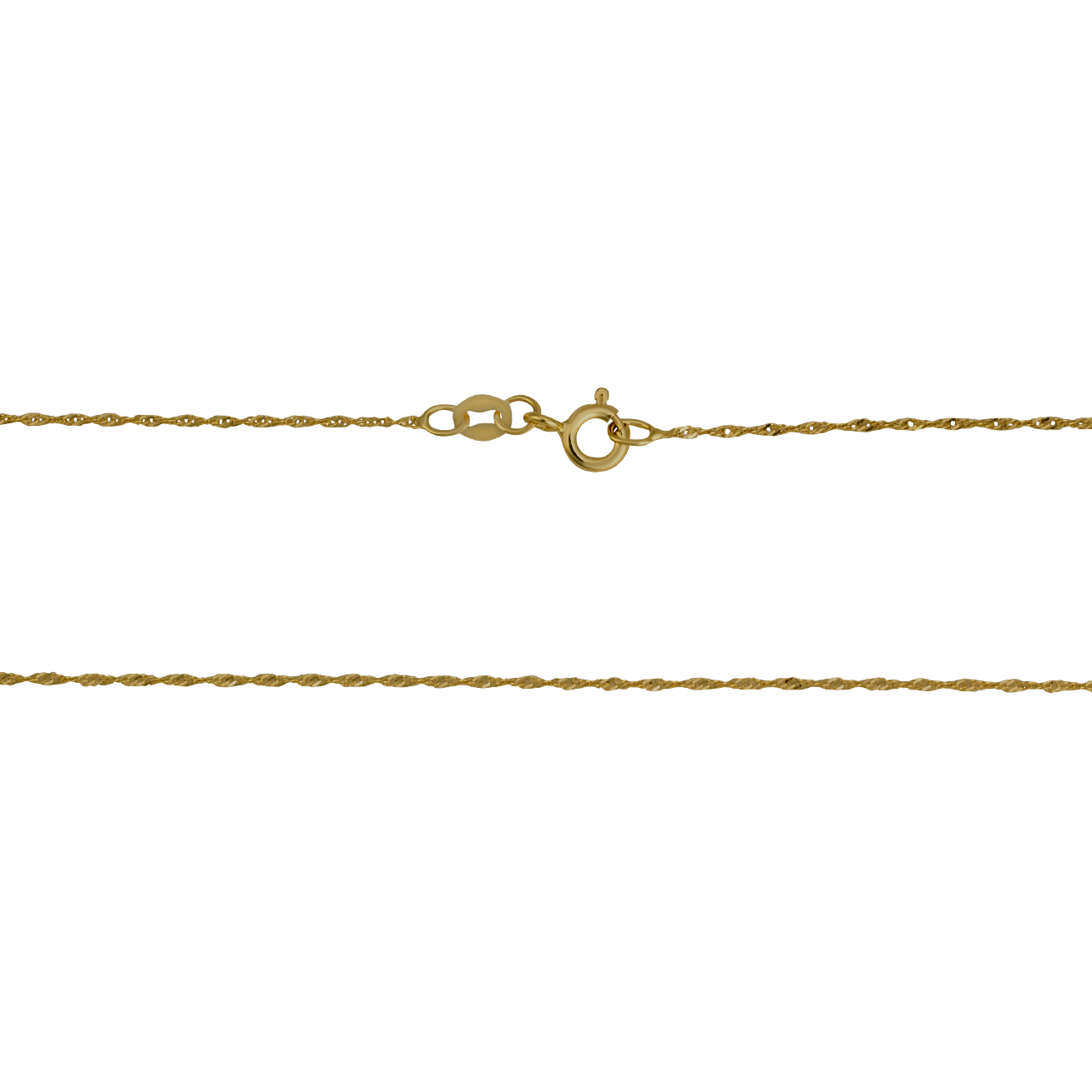 Copy of Cadena Singapur 50 cm oro amarillo | Bo&Co