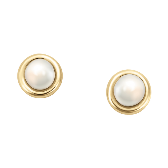 Aretes de perlas reales | Bo&Co