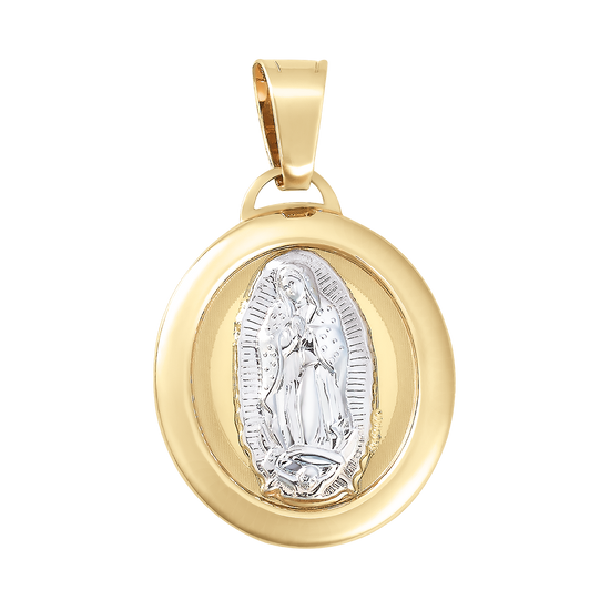 Medalla ovalada Virgen de Guadalupe