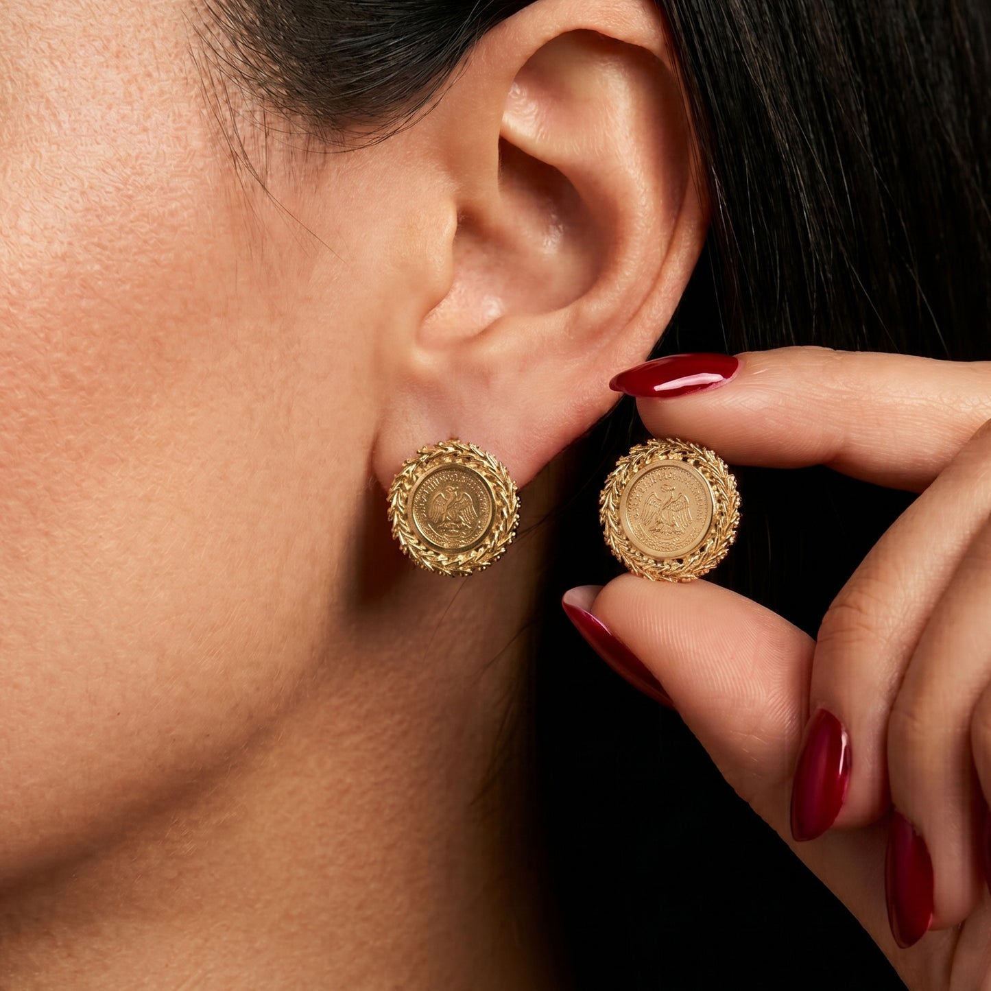 Aretes Moneda México