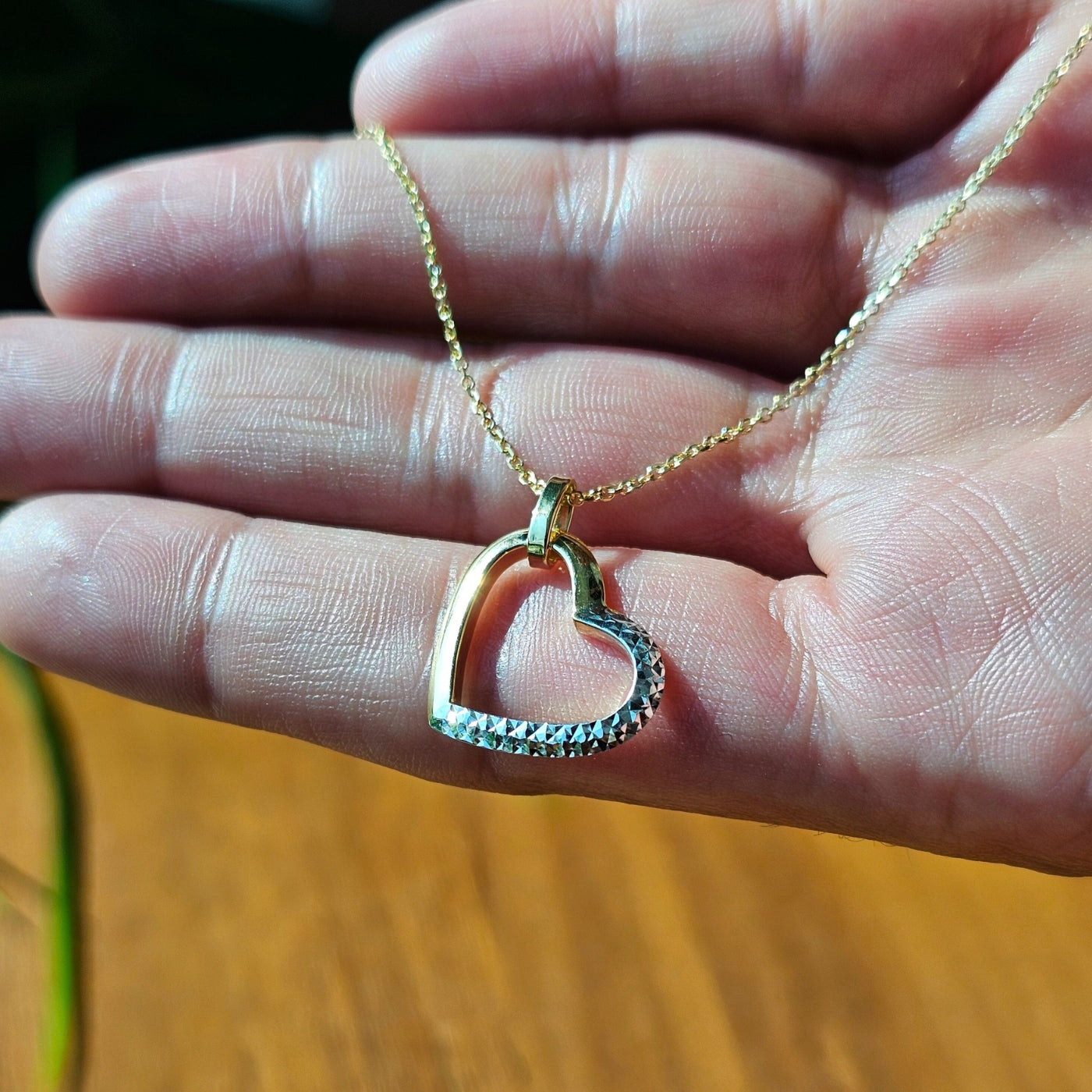 Dije corazón con cadena | Bo&Co