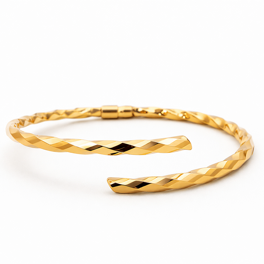 Brazalete Twist oro 14k