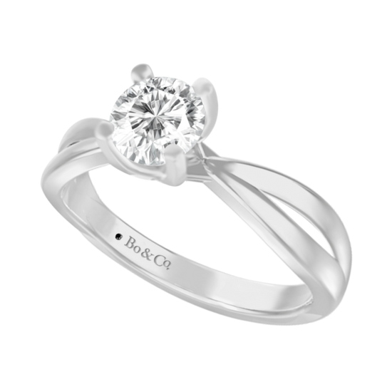 Anillo de compromiso Solang White | Exclusivo Bo&Co