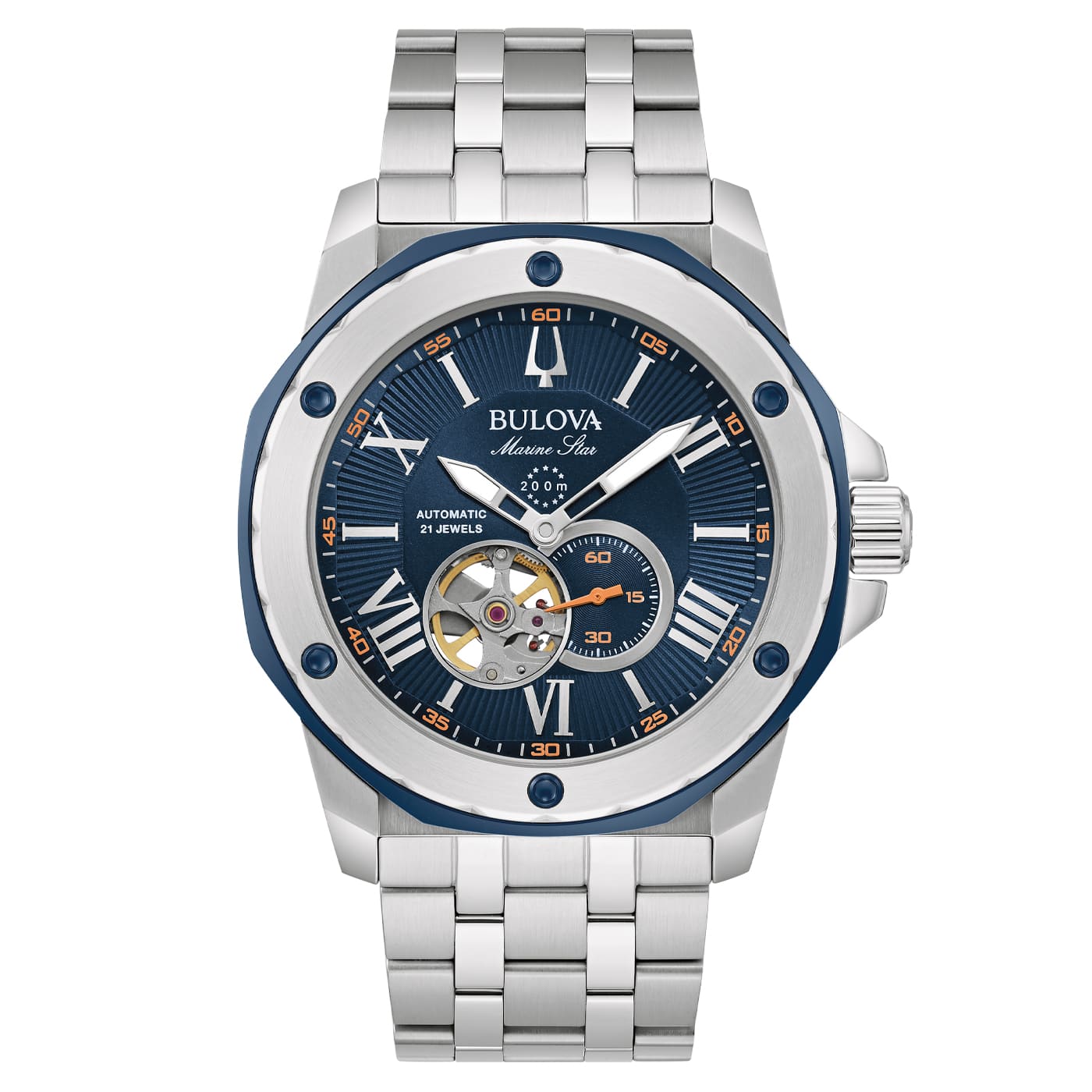 Reloj Bulova Marine Star Caballero 98A306