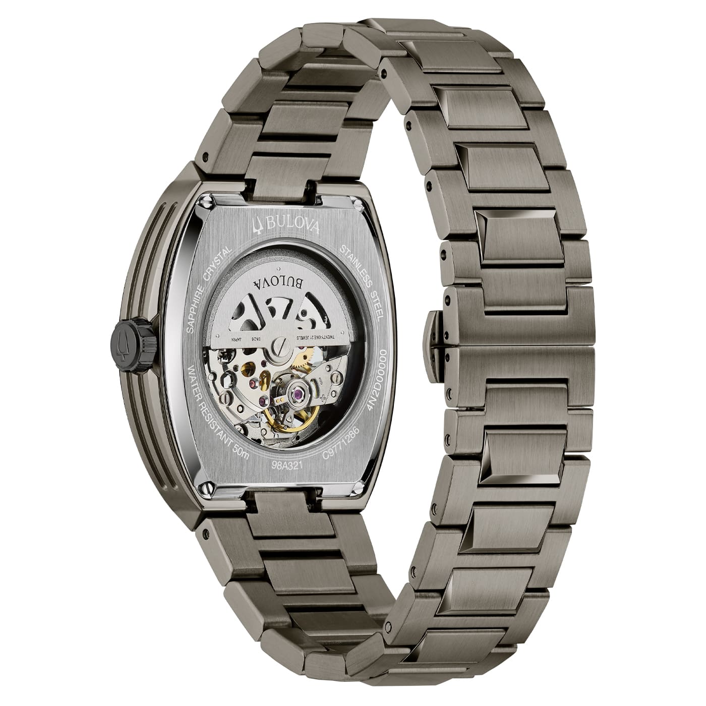 Reloj Bulova Máquina Gray Automatic