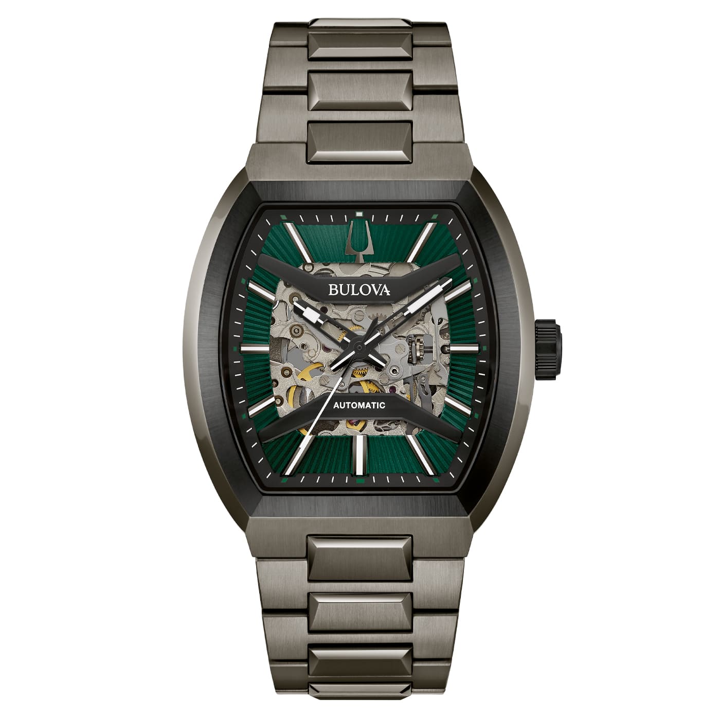 Reloj Bulova Máquina Gray Automatic