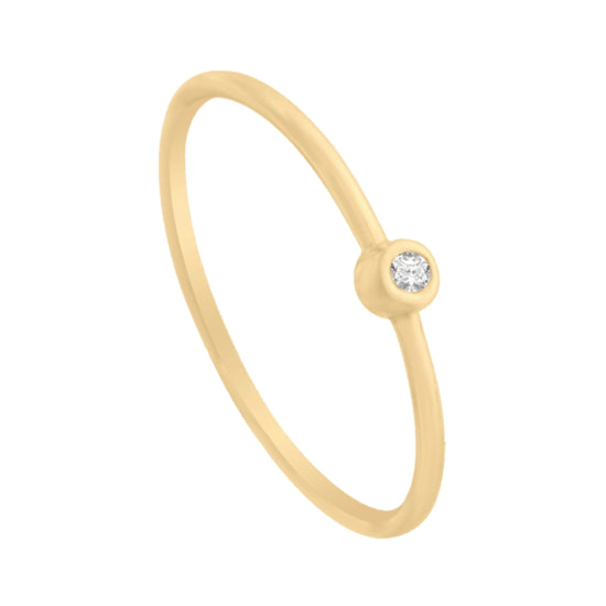 Anillo New Day con diamante