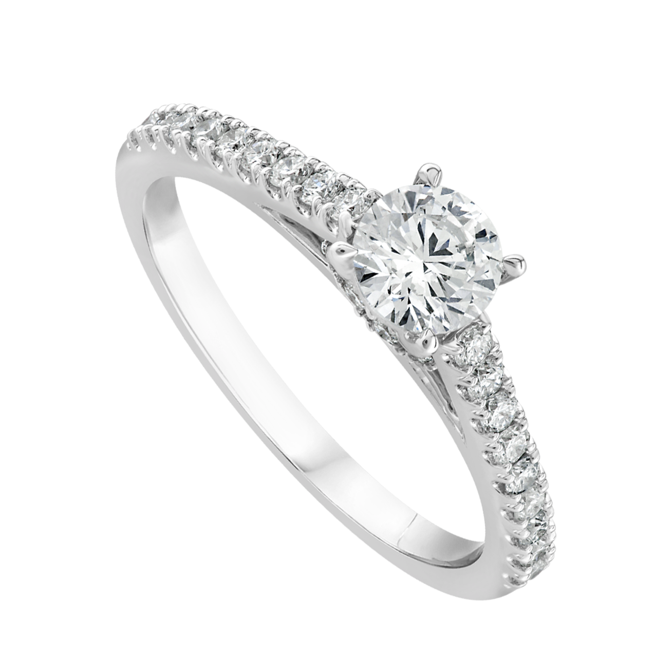 Anillo de Compromiso Above Love 37 puntos diamante | Bo&Co