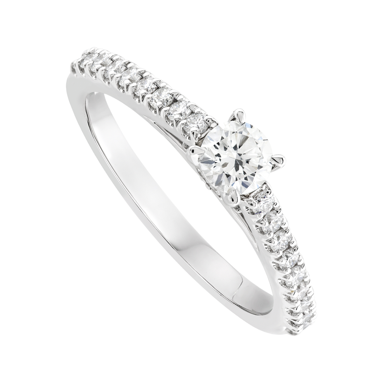 Anillo de Compromiso Above Love 29 ptos. diamante central | Bo&Co