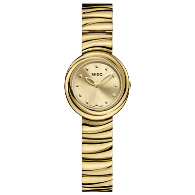 MIDO Miss Cloud dorado 26 mm dama