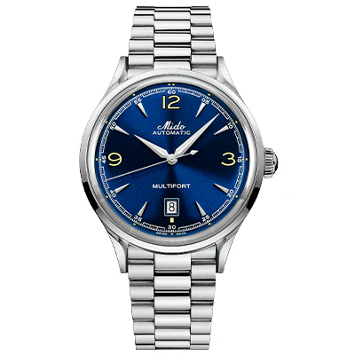 MIDO Multifort Powerwind azul automático 40 mm