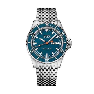 Reloj MIDO Ocean Star Tribute azul 40.5mm automático 200m