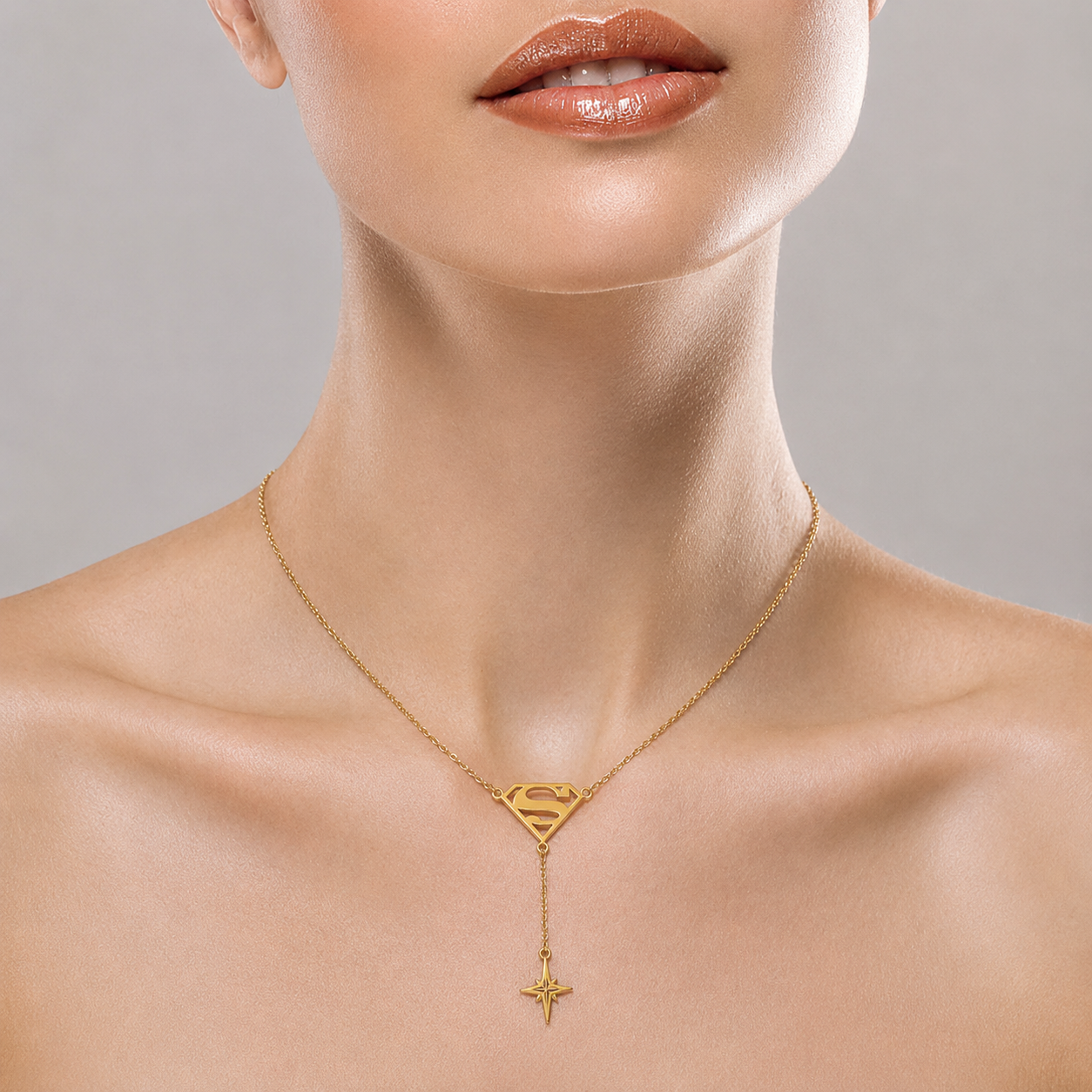Dije Kandora Oro Amarillo 14K con Cadena