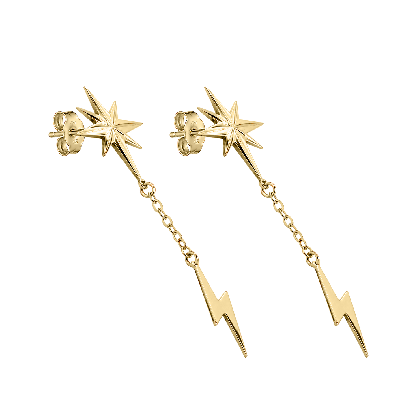 Aretes Vision Oro Amarillo 14K