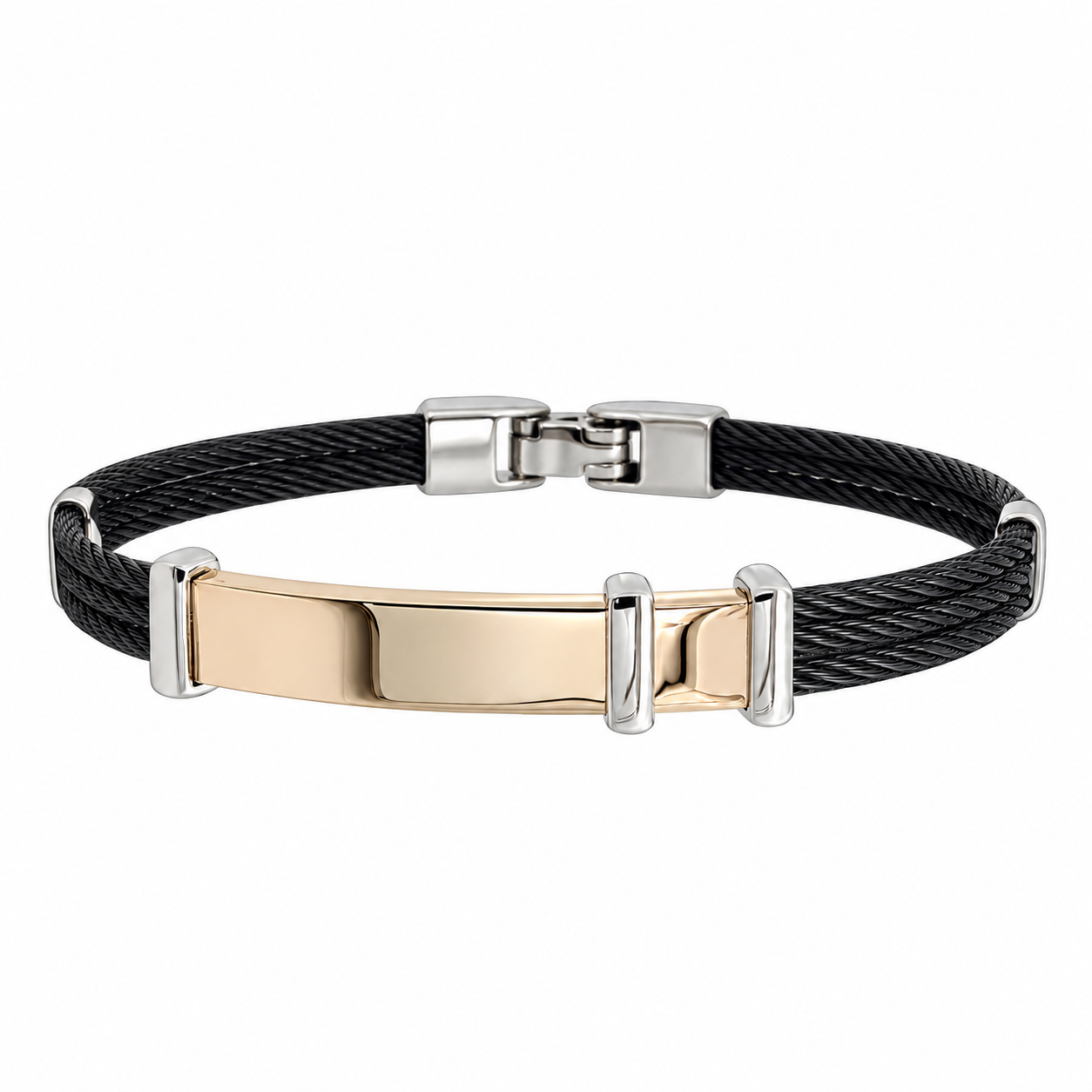 Esclava de acero 2mm Black | Bo&Co