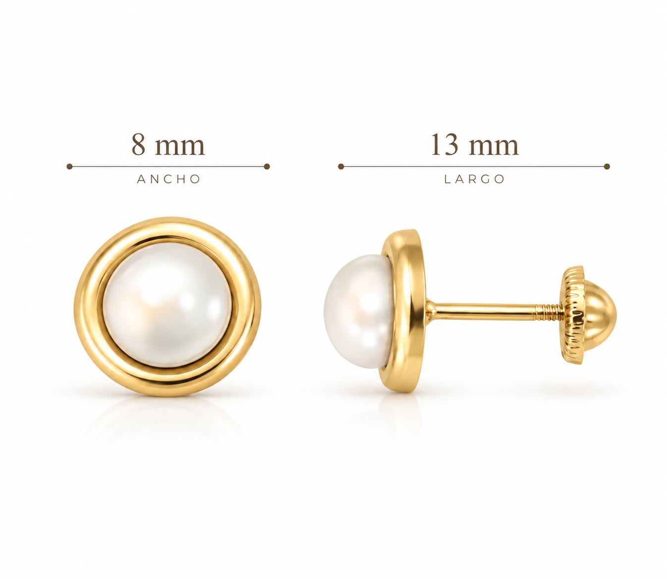 Aretes Perla
