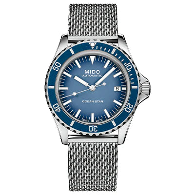 MIDO Ocean Star Tribute azul automático