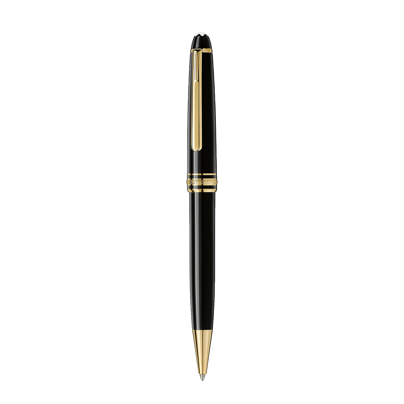 Pluma Montblanc Meisterstück recubierto de oro