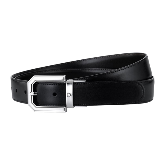 CinturÃ³n Montblanc negro 30 mm | Bo&Co