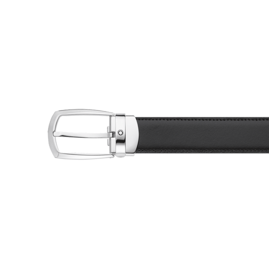 Cinturón Montblanc hebilla en forma de herradura oblonga | Bo&Co