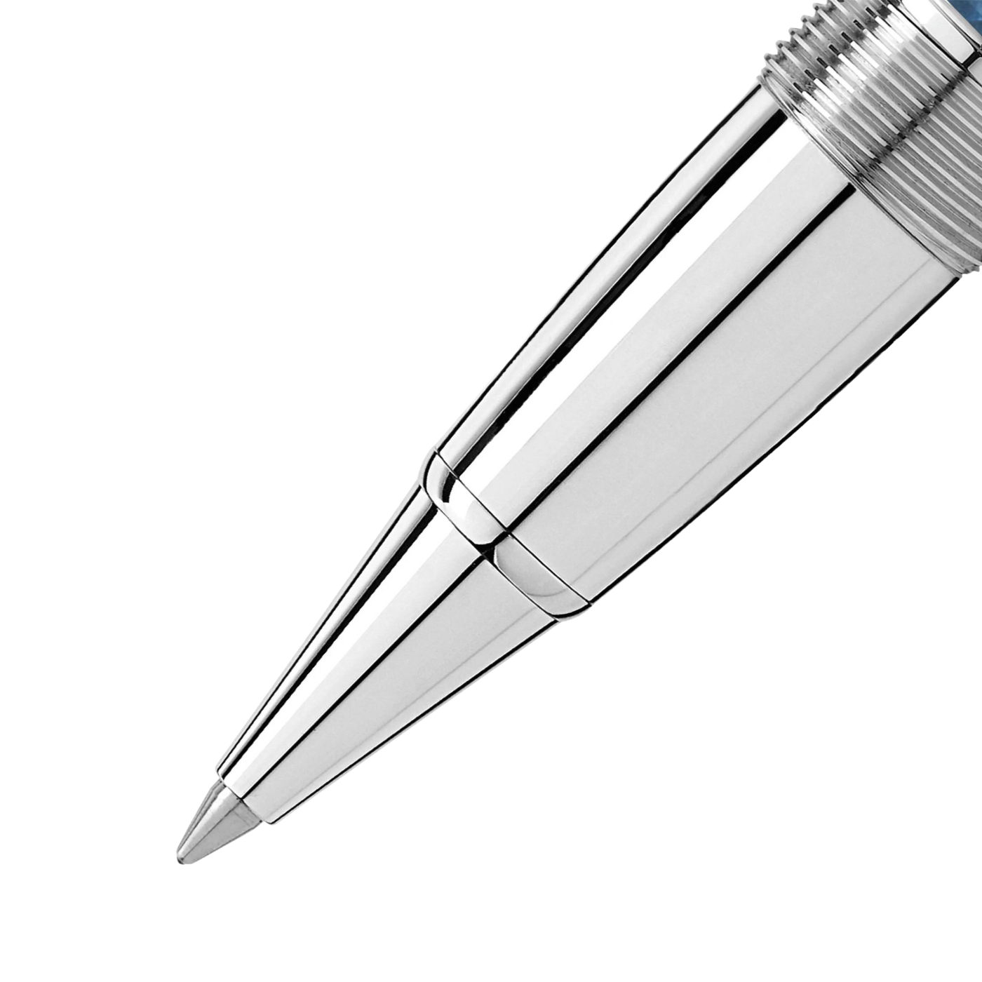 Pluma Montblanc MeisterstÃ¼ck Glacier Solitaire Rollerball