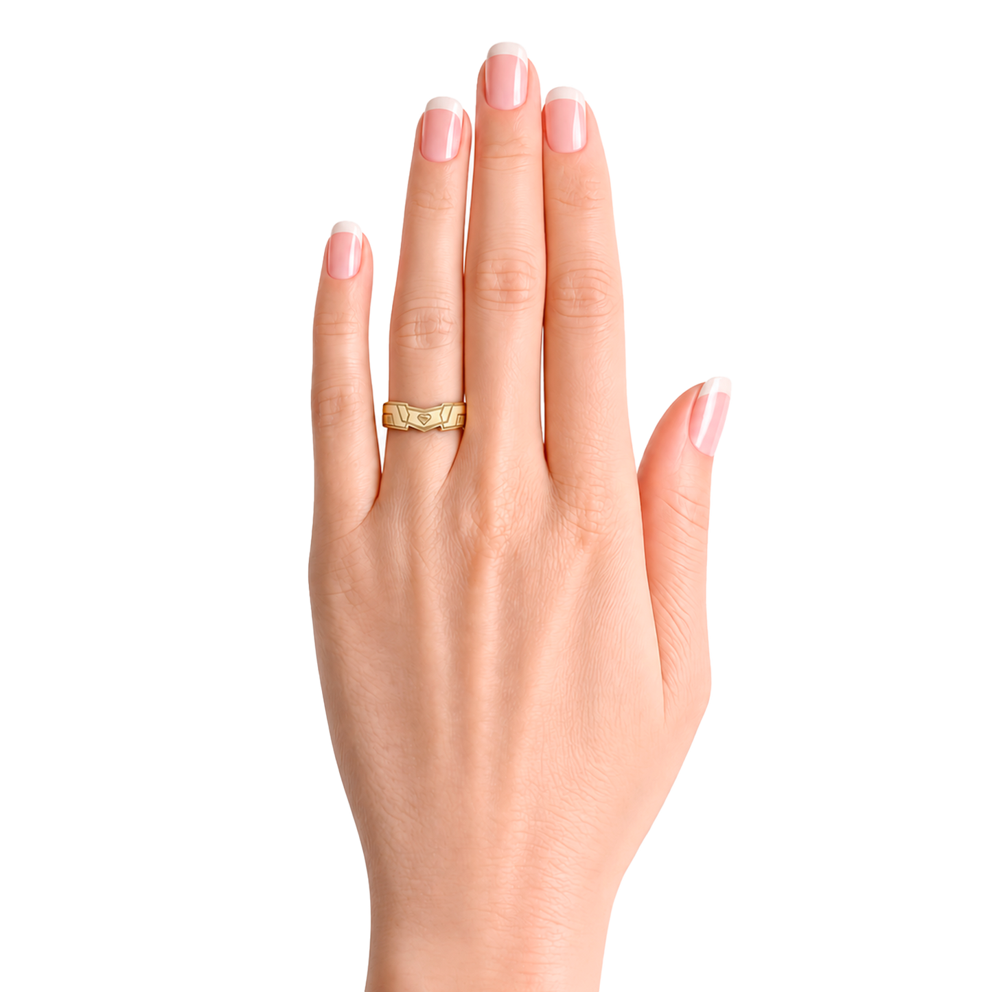 Argolla Destiny Supergirl Oro Amarillo 14K