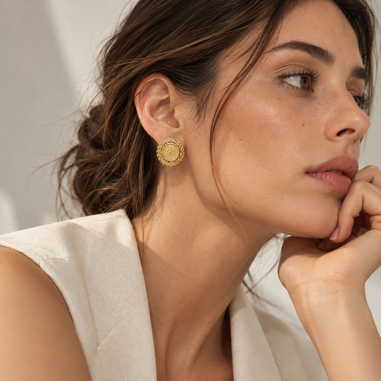 Aretes Emblema de México
