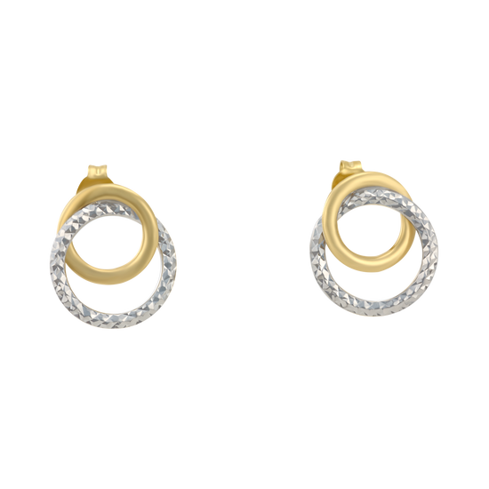 Aretes doble aro Dos oros | Bo&Co