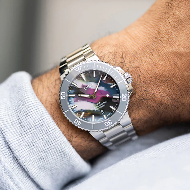 Reloj Oris Aquis Date 0173377874150-0782204PEB