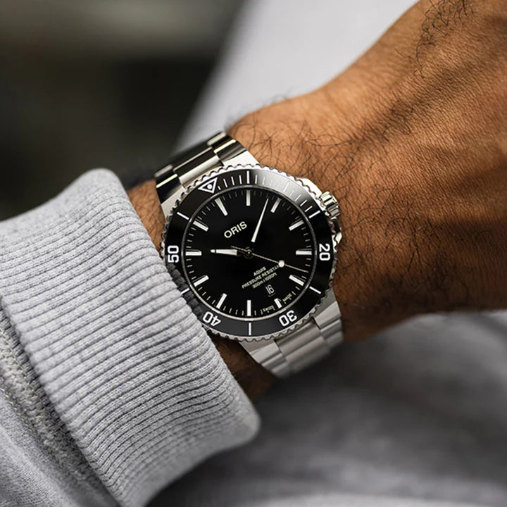 Reloj Oris Aquis Date 0173377894154-0782304PEB