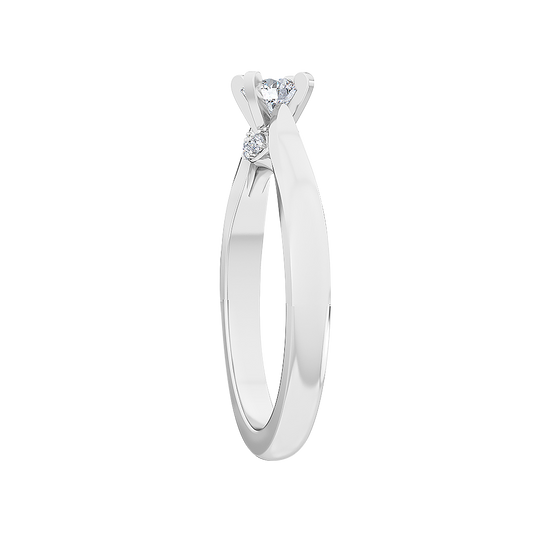 Anillo de Compromiso Above Love 33 puntos diamante | Bo&Co