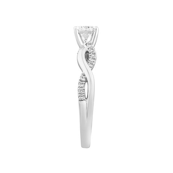 Cargar imagen en el visor de la galería, Anillo de Compromiso Above Love 58 ptos. diamante | Bo&amp;amp;Co

