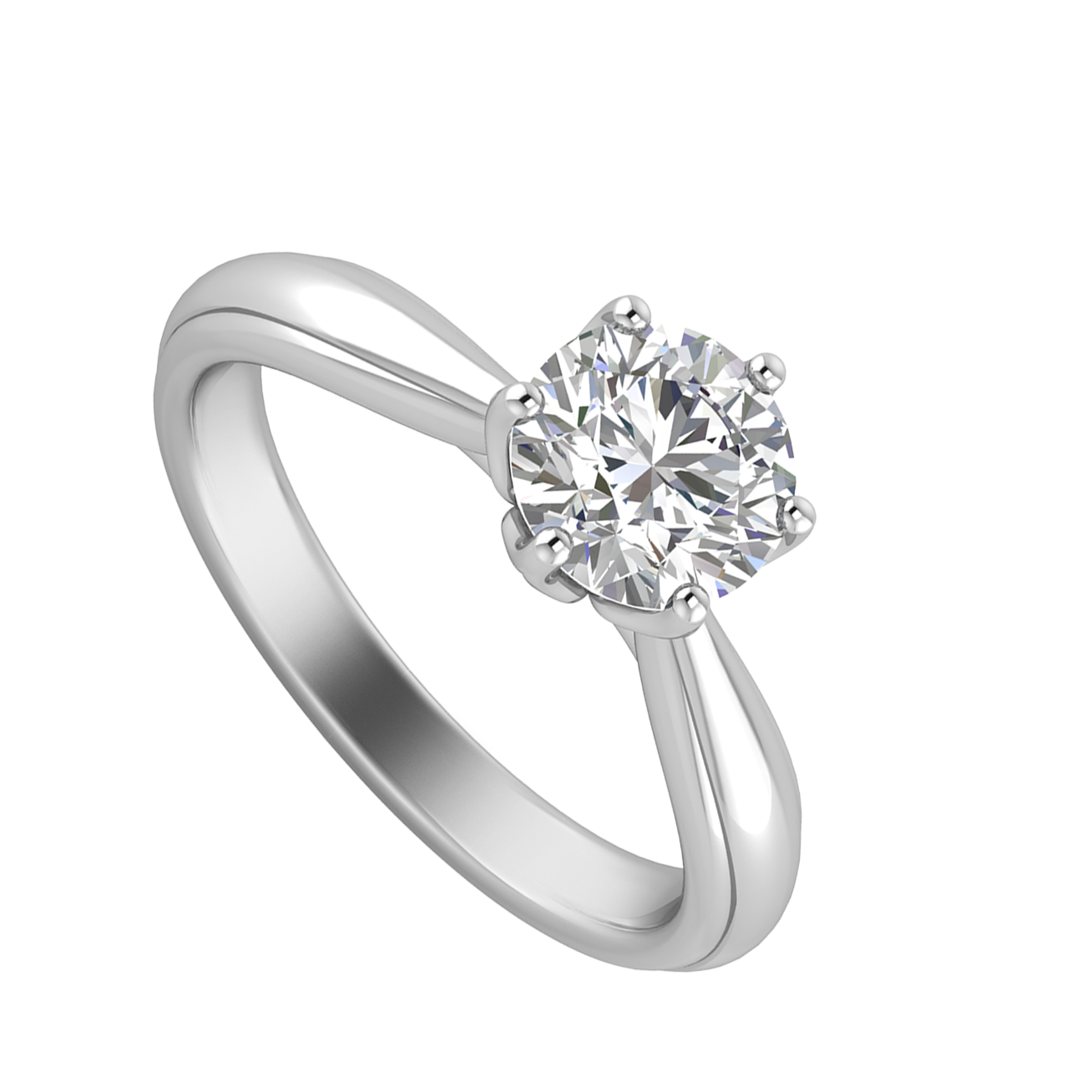 Anillo de Compromiso Above Love Oro Blanco 14k Bo Co Bo Co. Lifetime Memories