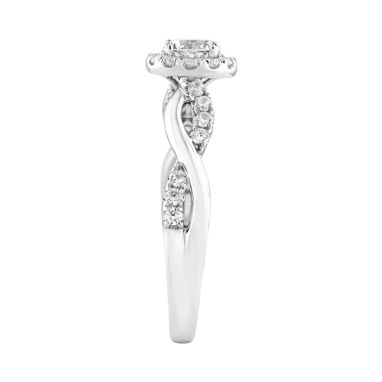 Anillo de Compromiso Above Love 45 ptos. diamante central | Bo&Co