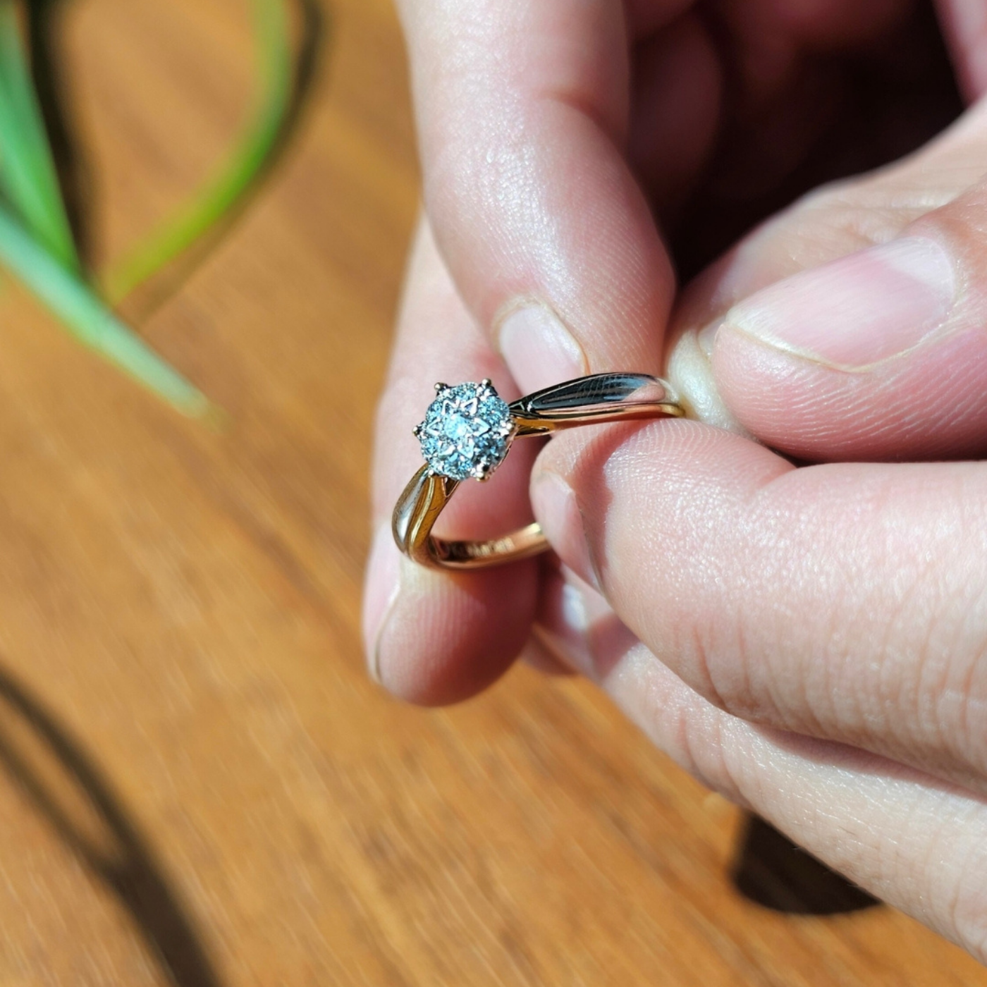 Anillo Solitario Etoile | Bo&Co