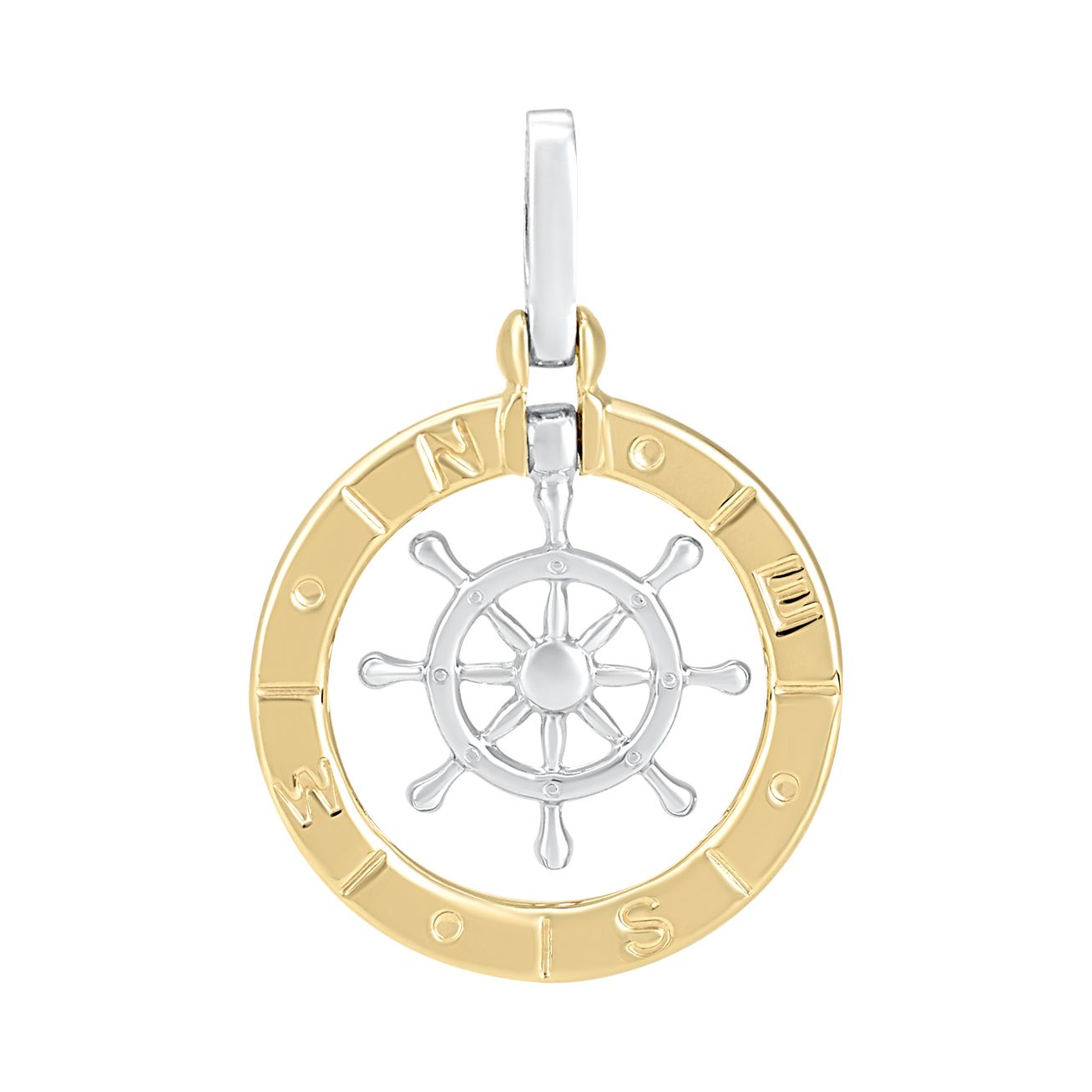 Dije Timón oro bicolor | Bo&Co