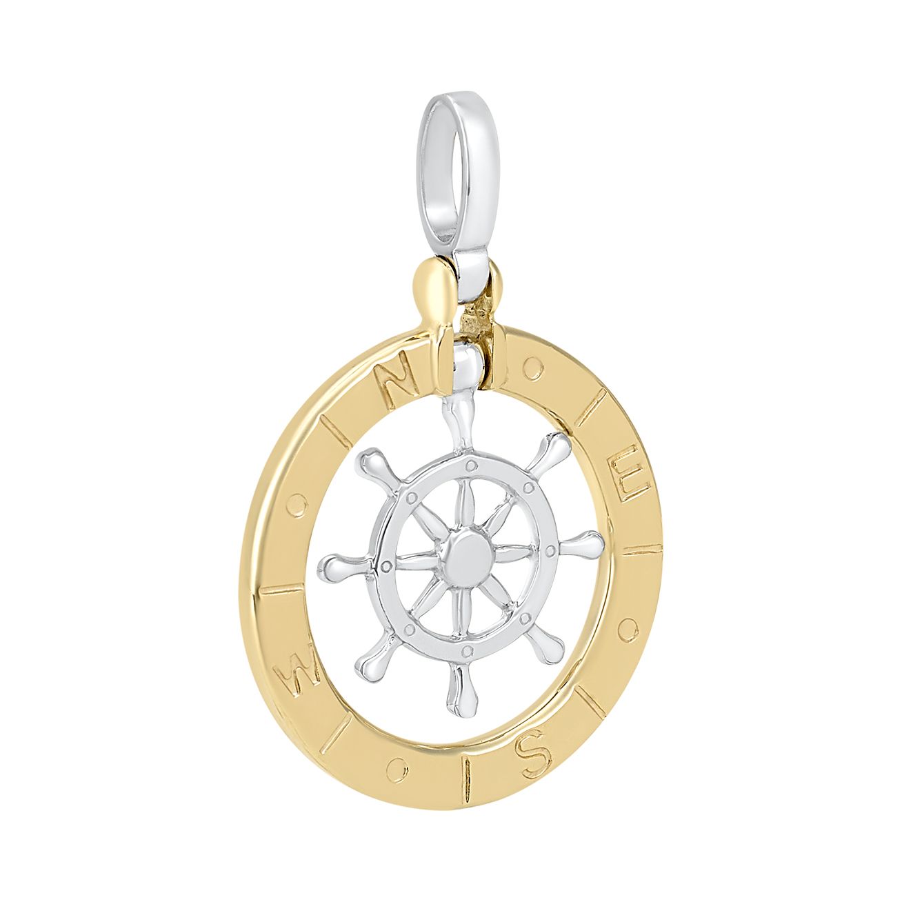 Dije Timón oro bicolor | Bo&Co