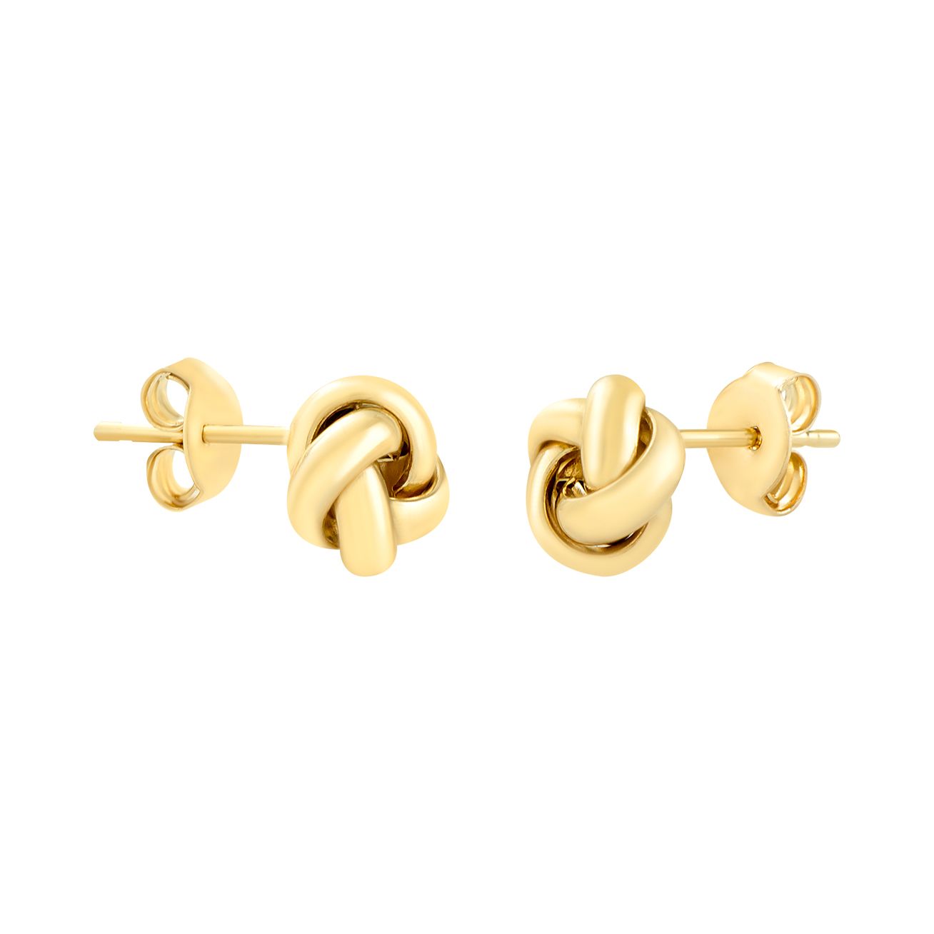 Aretes Nudo Oro 14k | Bo&Co